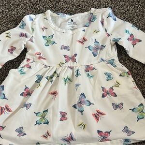 GAP Kids Dress with Colorful Butterfly Print